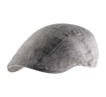 casquette-coton-stetson-homme Ivy Cap Linen Fischgrat