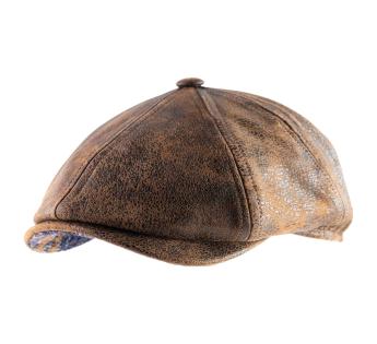 casquette en cuir Remigio