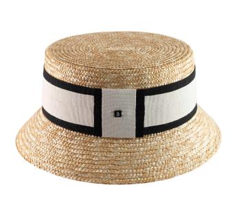 Chapeau cloche en paille Bella