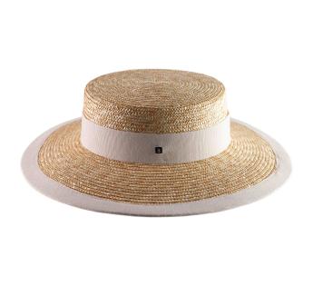 Chapeau  paille large femme Roby