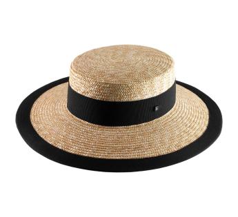 Chapeau  paille large femme Roby